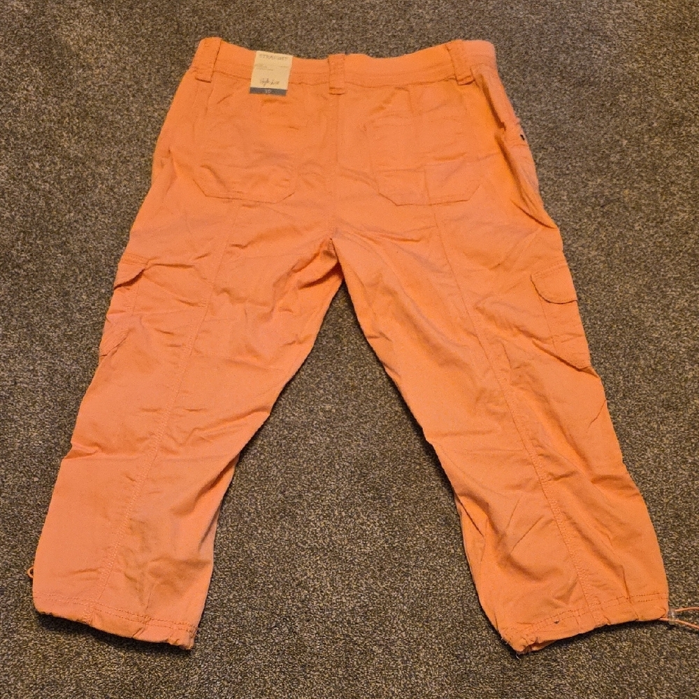 Style & Co. Vibrant Orange Apparel - Picture 3 of 5